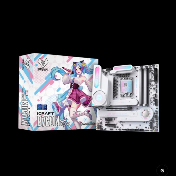 TERBARU MAXSUN iCraft B760M CROSS LGA 1700 B760 DDR5 USB3.2 Type-C SATA3