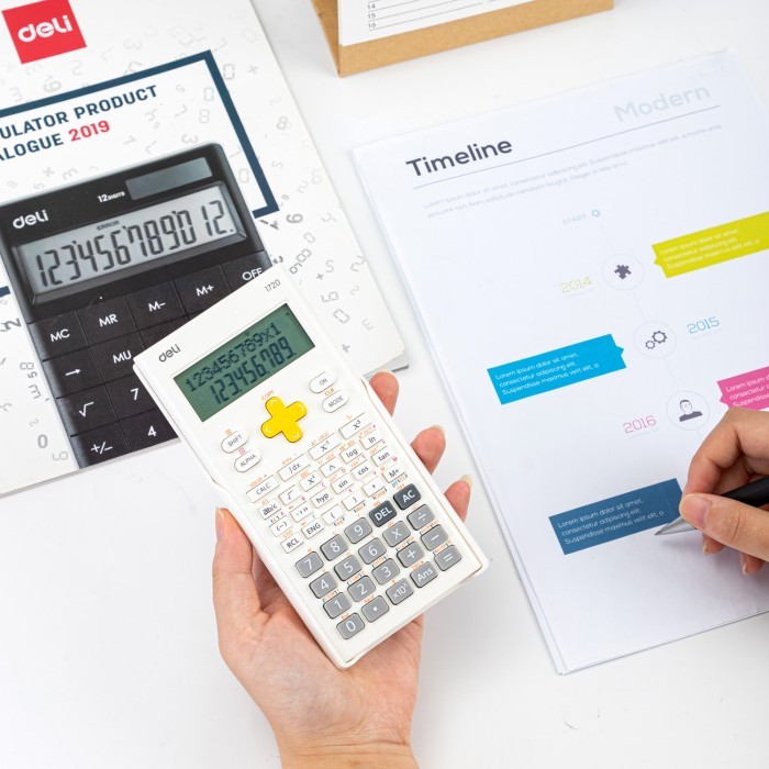 

Terlaris Deli Scientific Calculator / Kalkulator Ilmiah 300 fungsi E1720 SALE