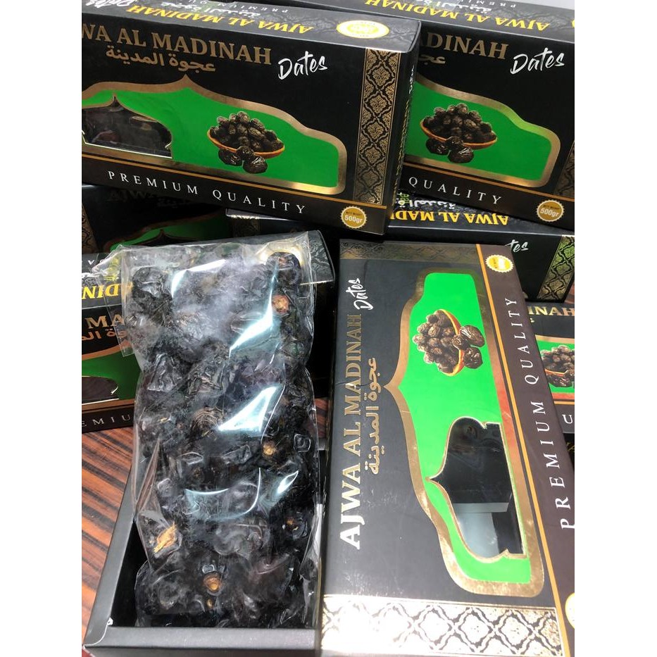 

Kurma Ajwa/Kurma Nabi Super Jumbo kemasan 1kg