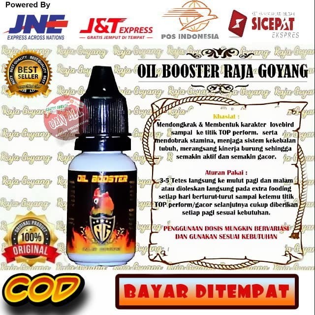Oil Booster Raja Goyang / Vitamin Love Bird / Doping Herbal Lb Gacor #Gratisongkir #Sale #Discount