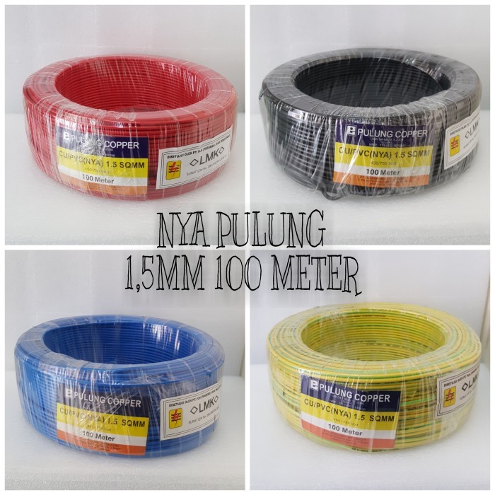 Kabel Engkel/Nya Pulung 1,5Mm 100 Meter