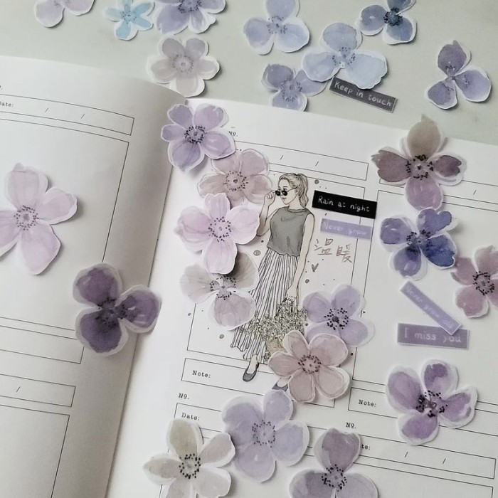 

Produk Terbaru Fairy Maru Flower Vol.16 Washi & Pet Tape Packing Aman