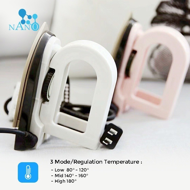 Setrika Uap Portable/setrika Mini Travel/setrika Portable Travel/setrika Traveling Mini/setrika