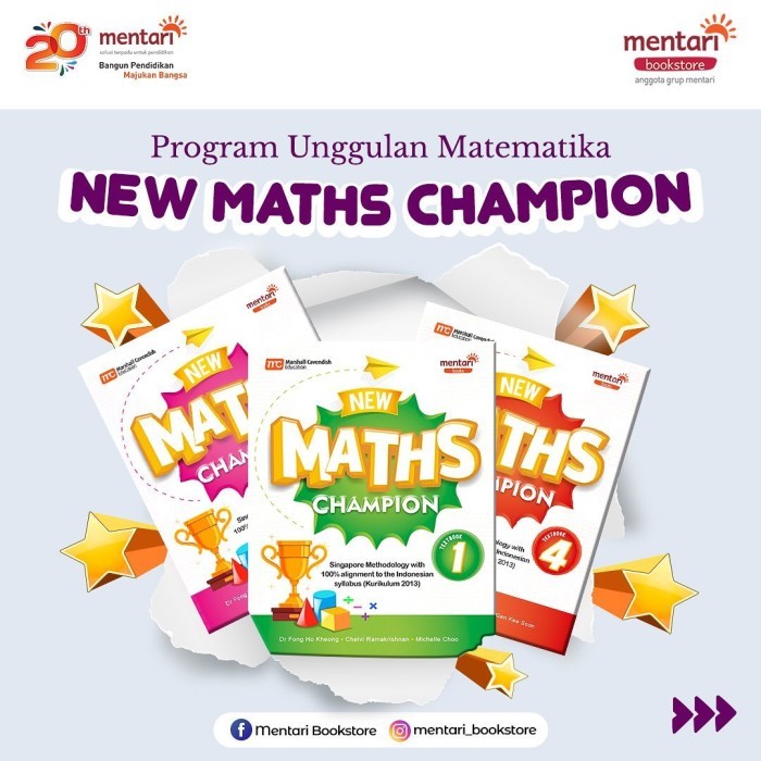 

Terbaru New Maths Champion Buku Matematika Buku Sd Promo