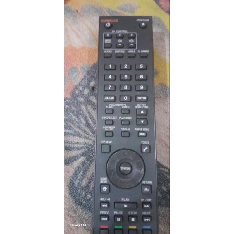 remote home theater dvd Bluray Pioneer