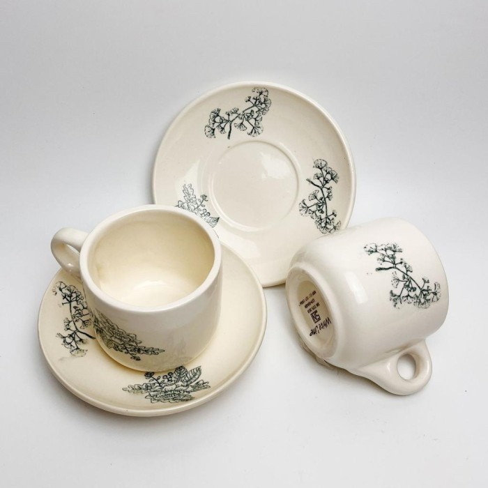 TERLARIS Cangkir Kopi Tiam/ Cangkir keramik/Gelas kopitiam