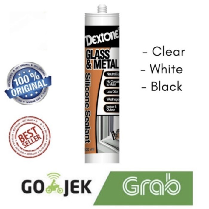 Sale Sealant Dextone Netral Lem Kaca Dextone Netral