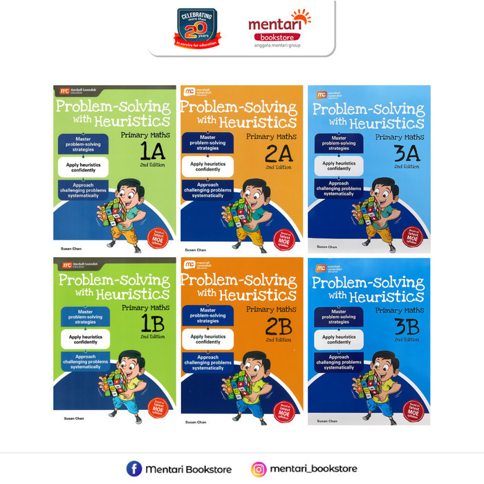 

Sale Marshall Cavendish Problem Solving With Heuristics Primary Maths 2Nd Edition Buku Sd