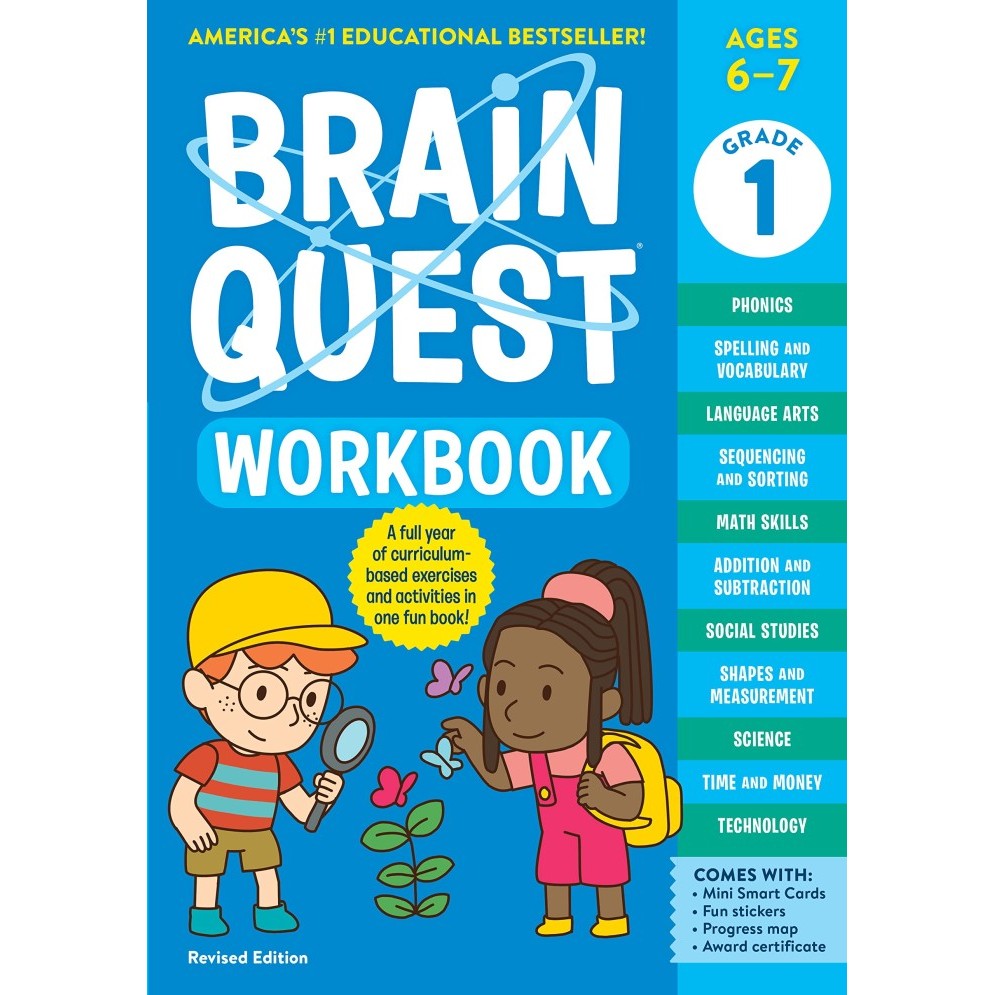 

Sale Brain Quest Workbook (Grade 1/Grade 3) By Workman Publishing - Pb