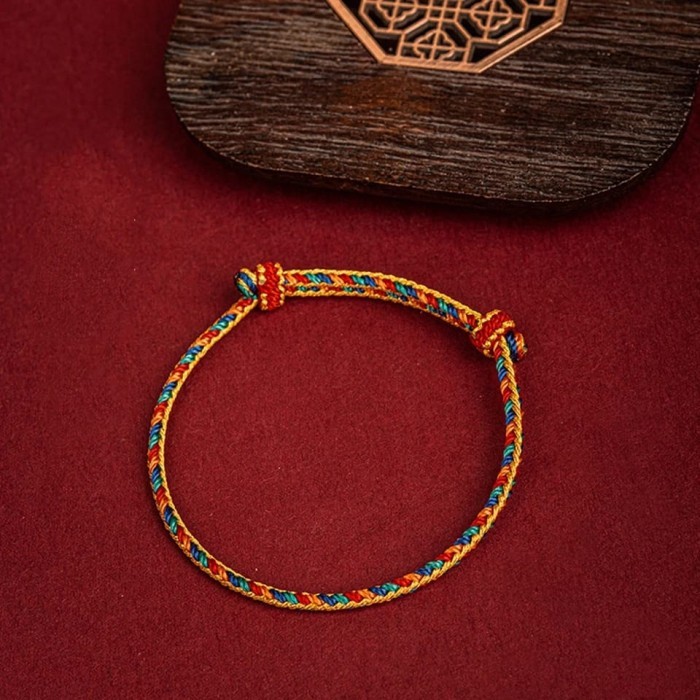 Handwoven Red String Tibetan Bracelet Best Seller