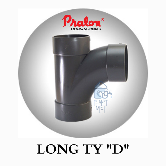 Pralon Long Ty D 2 Inch - 6 X 4 Inch