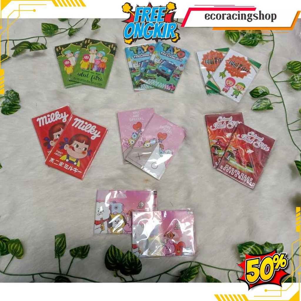 

Amplop Lebaran Isi 50 Pcs Motif Siap Kirim