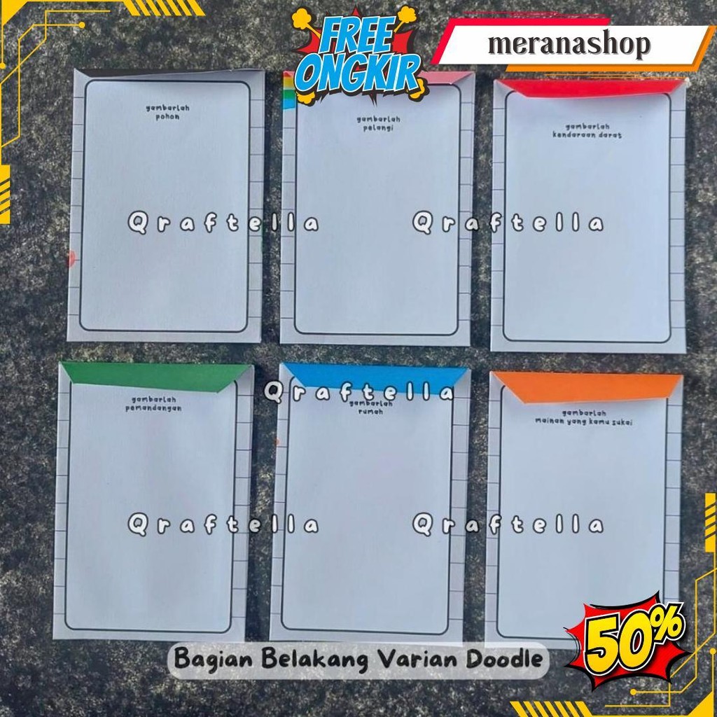 

Amplop Lebaran Idul Fitri 2025 Motif Doodle (Isi 10 Amplop) || Angpau Lebaran Unik Estetik Cod