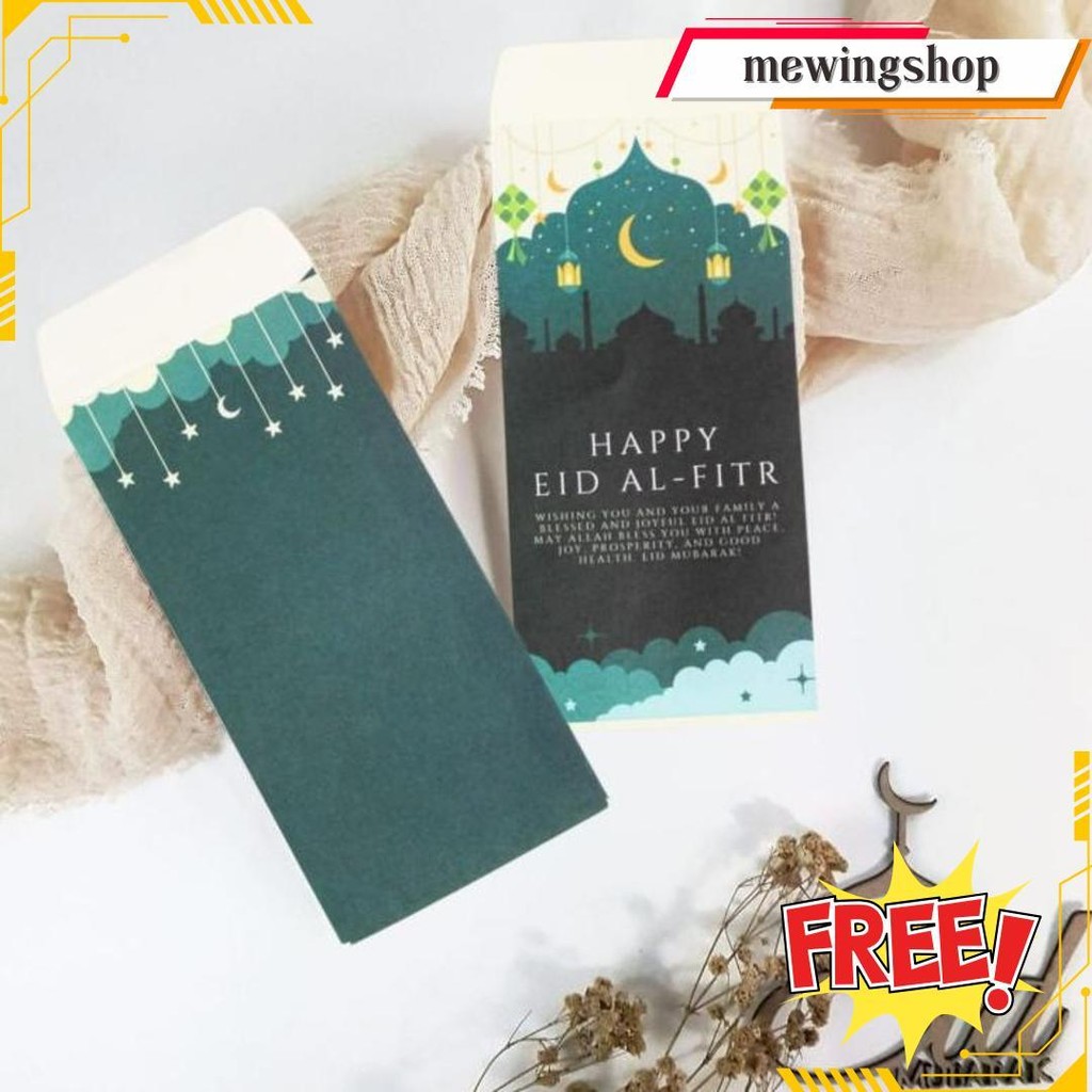 

(Isi 10,20,30,40,50 Pcs) Amplop Lebaran 2025 / Angpao Lebaran 2025 / Amplop Lebaran Idul Fitri 2025 / Amplop Atau Angpao Lebaran Murah Bisa Cod