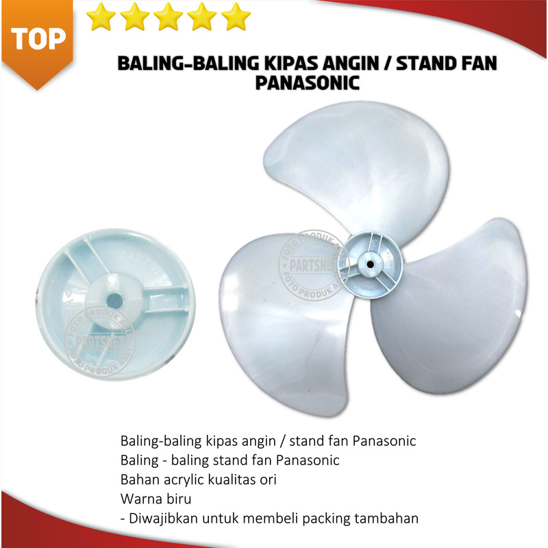 Baling-baling kipas angin / stand fan Panasonic