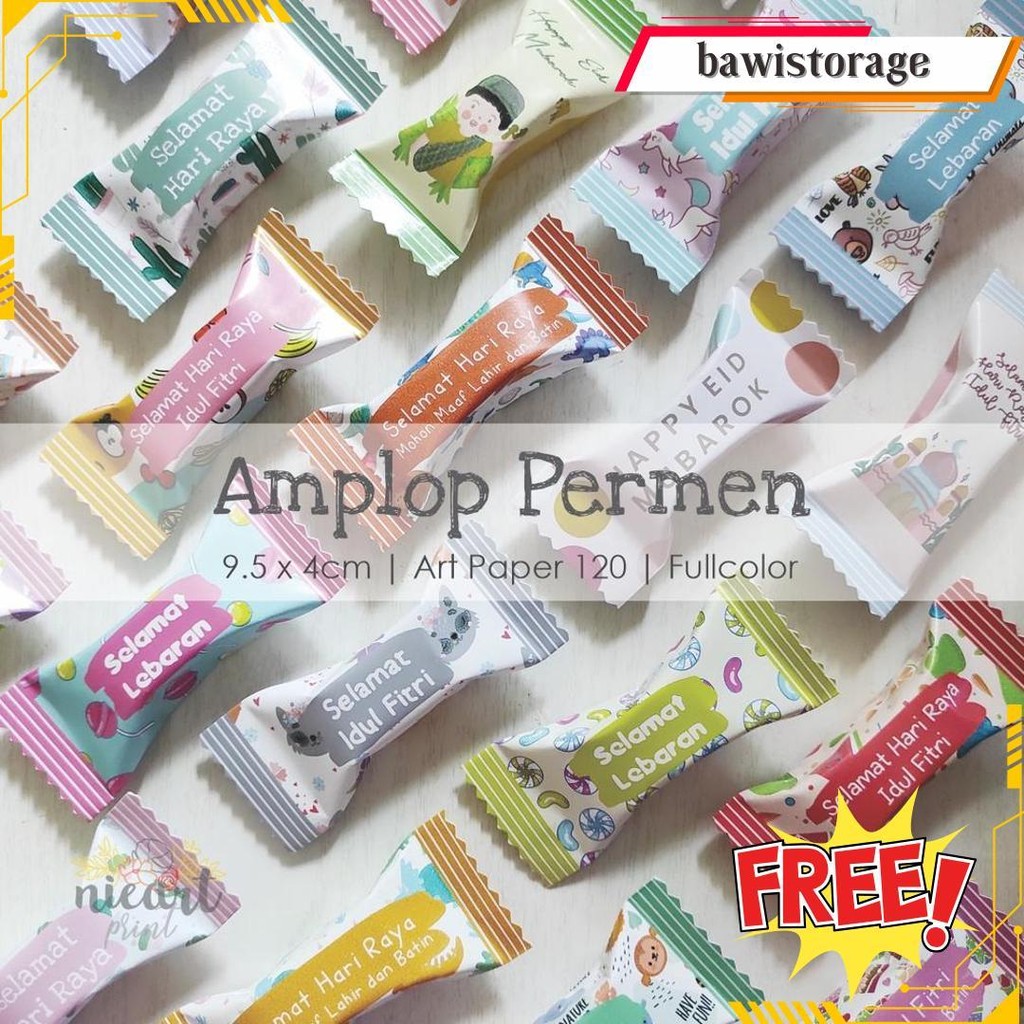 

Amplop Permen Lebaran Unik (Isi 12) Terlaris