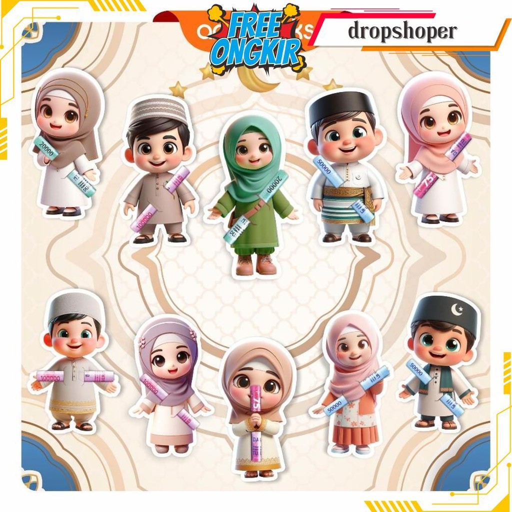

Amplop Angpau Peluk Karakter 3D Lucu Isi 10 Pcs Amplop Uang Selip Peluk Amplop Angpao Lebaran Gemoy Cod