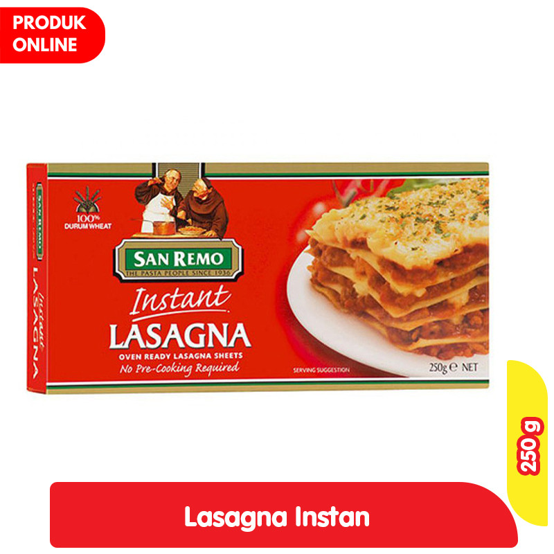 

SAN REMO Lasagna Instan 250 g