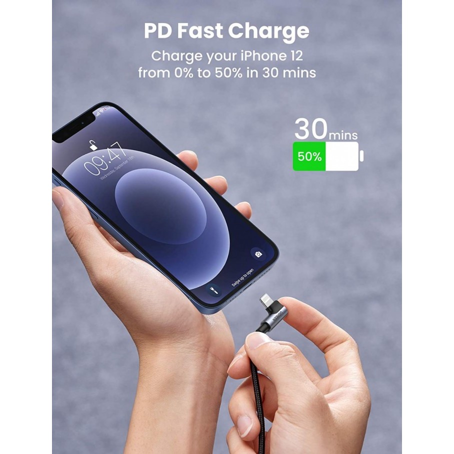 Ugreen Kabel Iphone Gaming Lightning Mfi Fast Charging 60763