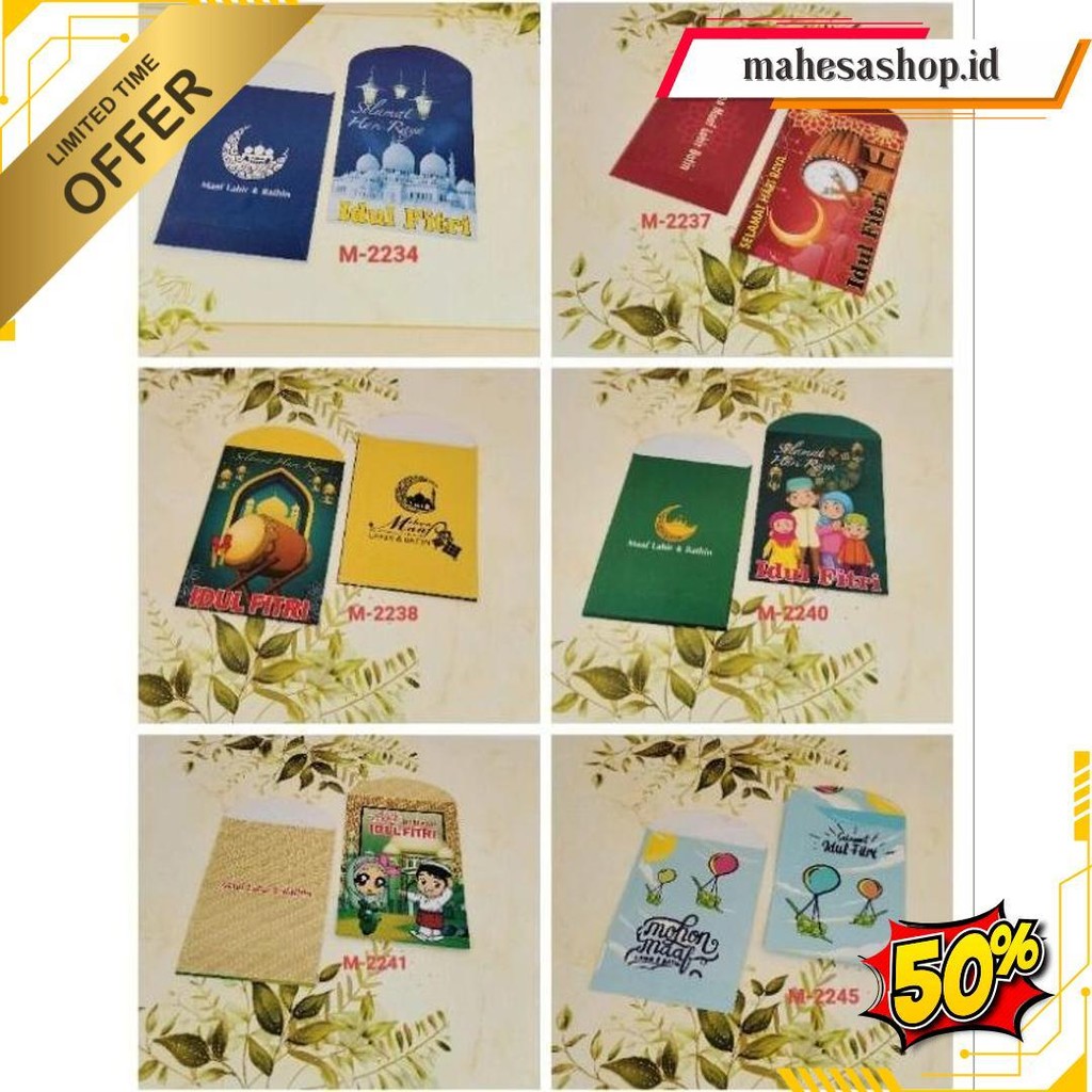 

Isi 100 Lembar Amplop Lebaran Amplop Idul Fitri Angpao Lebaran Edisi Islamic Terlaris