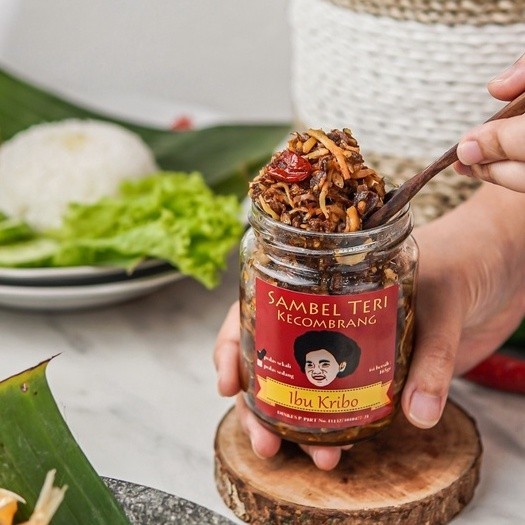 

TERLARIS SAMBEL TERI KECOMBRANG SAMBAL IBU KRIBO KHAS BOGOR (PEDAS SEDANG) MURAH!!! MURAH