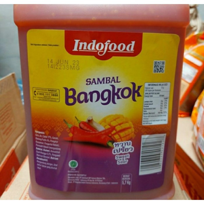 

TERLARIS SAMBAL BANGKOK INDOFOOD DIMSUM SIOMAY DERIGEN 5.7KG READY GOJEK MURAH!!! MURAH