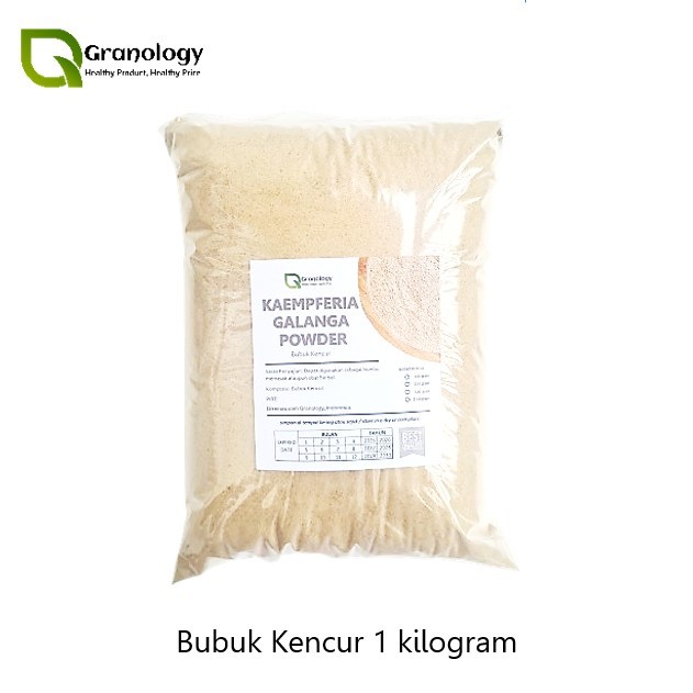 

TERLARIS KENCUR BUBUK / KAEMPFERIA GALANGA POWDER (1 KILOGRAM) BY GRANOLOGY MURAH!!! MURAH