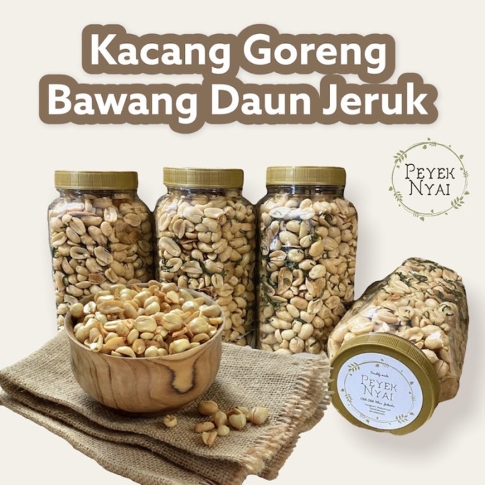 

TERLARIS PEYEK NYAI - KACANG GORENG BAWANG DAUN JERUK MURAH!!! MURAH