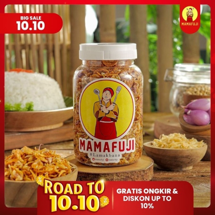 

TERLARIS MAMAFUJI - BAWANG GORENG TERI MURAH!!! MURAH