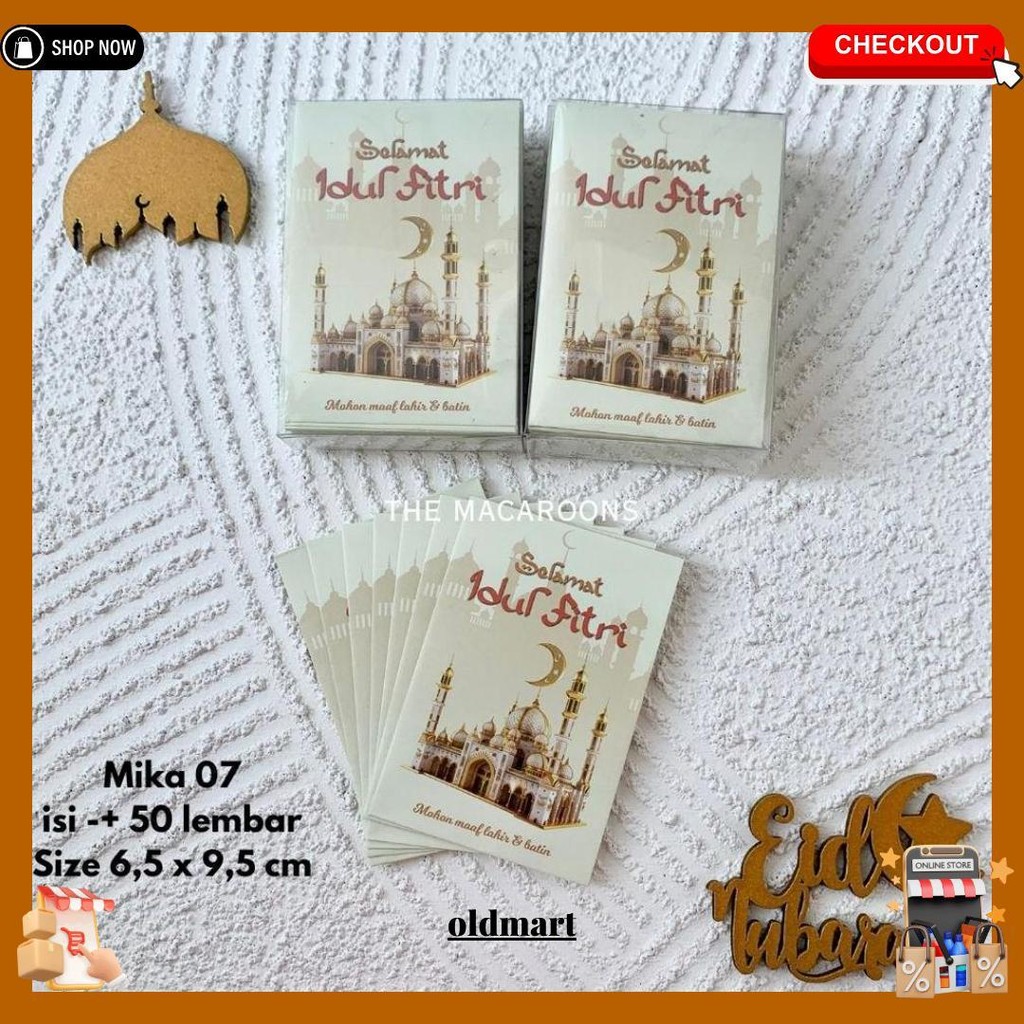 

Amplop Lebaran Idul Fitri 50 Pcs - Angpao Thr Eid Mubarak Cod
