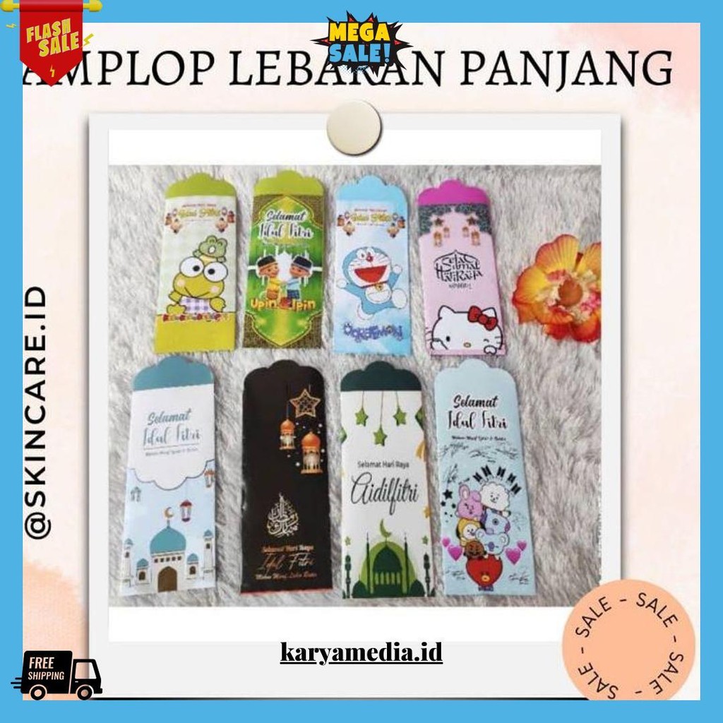 

Amplop Lebaran Panjang Isi 10 Gratis Ongkir