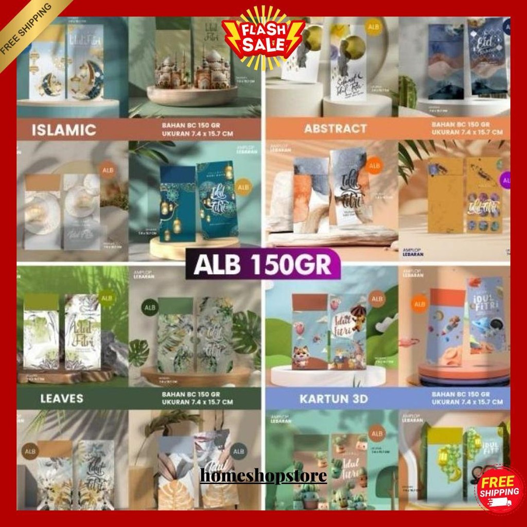 

Amplop Lebaran Premium | Amplop Lebaran Aster 150Gsm | Isi 100Pcs 4Motif (Sesuai Tema) | Amplop Lebaran Kekinian Cod