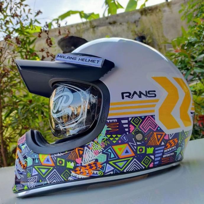 Helm Cakil JPX Signature SG Series RANS Norhea White