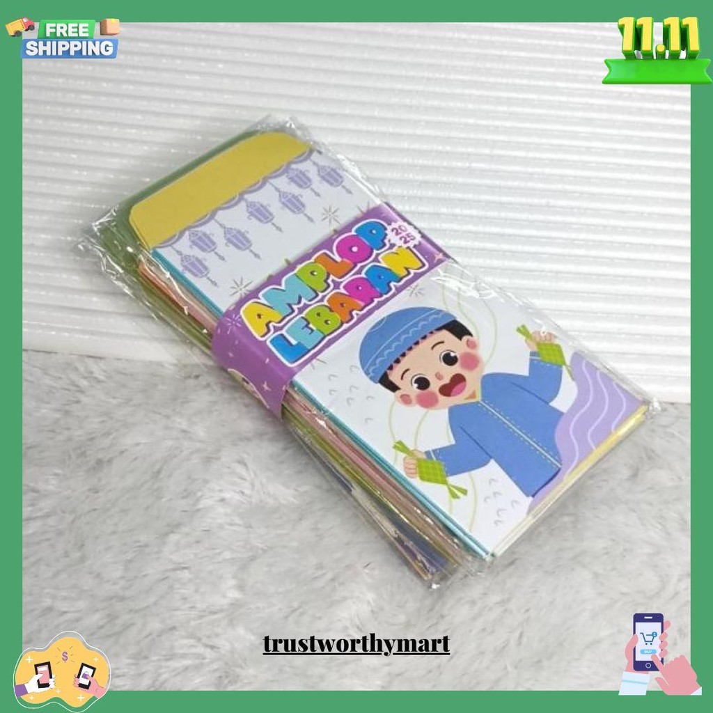 

Ready Amplop Lebaran Edisi 2025 1 Paket Isi 50 Pcs Iska Media Utama - Amplop Lebaran Lucu - Amplop Lebaran Murah - Desain Unik - Uang Siap Kirim