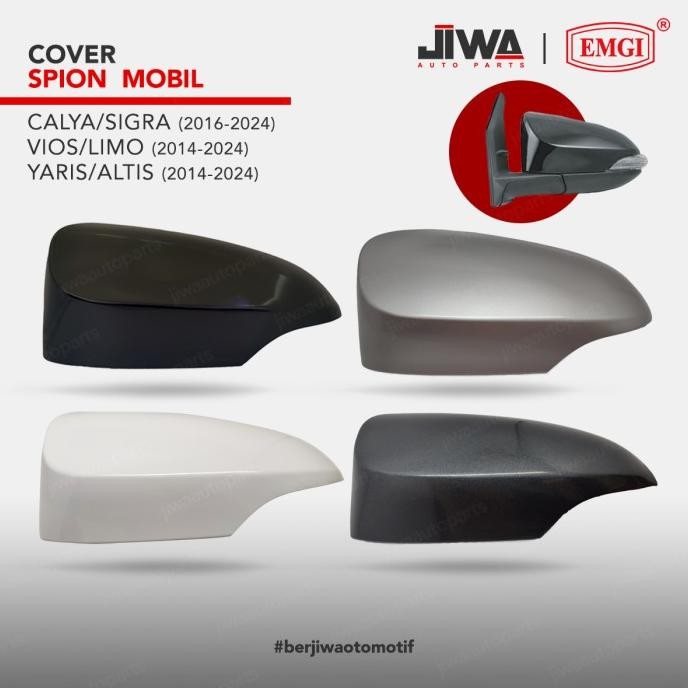 Promo Jiwa Auto x EMGI Cover Spion Mobil Calya Sigra Vios Limo Yaris Altis COD