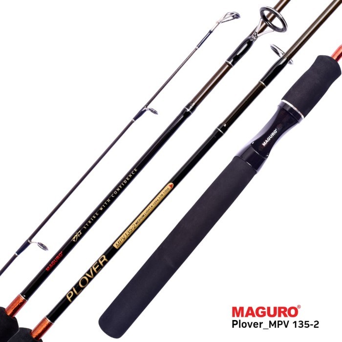 Pancing Full Set Joran Spinning Maguro Plover - 135 Indonesia Memancing