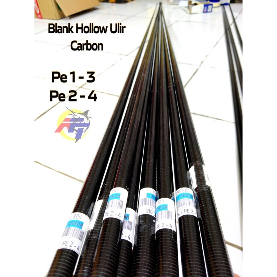 Joran Casting Blank Hollow Joran Rod Carbon Ulir Casting Kolam Galatama 210 Cm