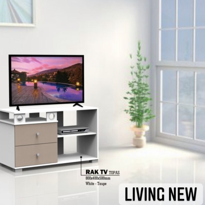 Meja Tv Minimalis 80Cm / Topas / Hiro / Vera / Rak Tv Moderen