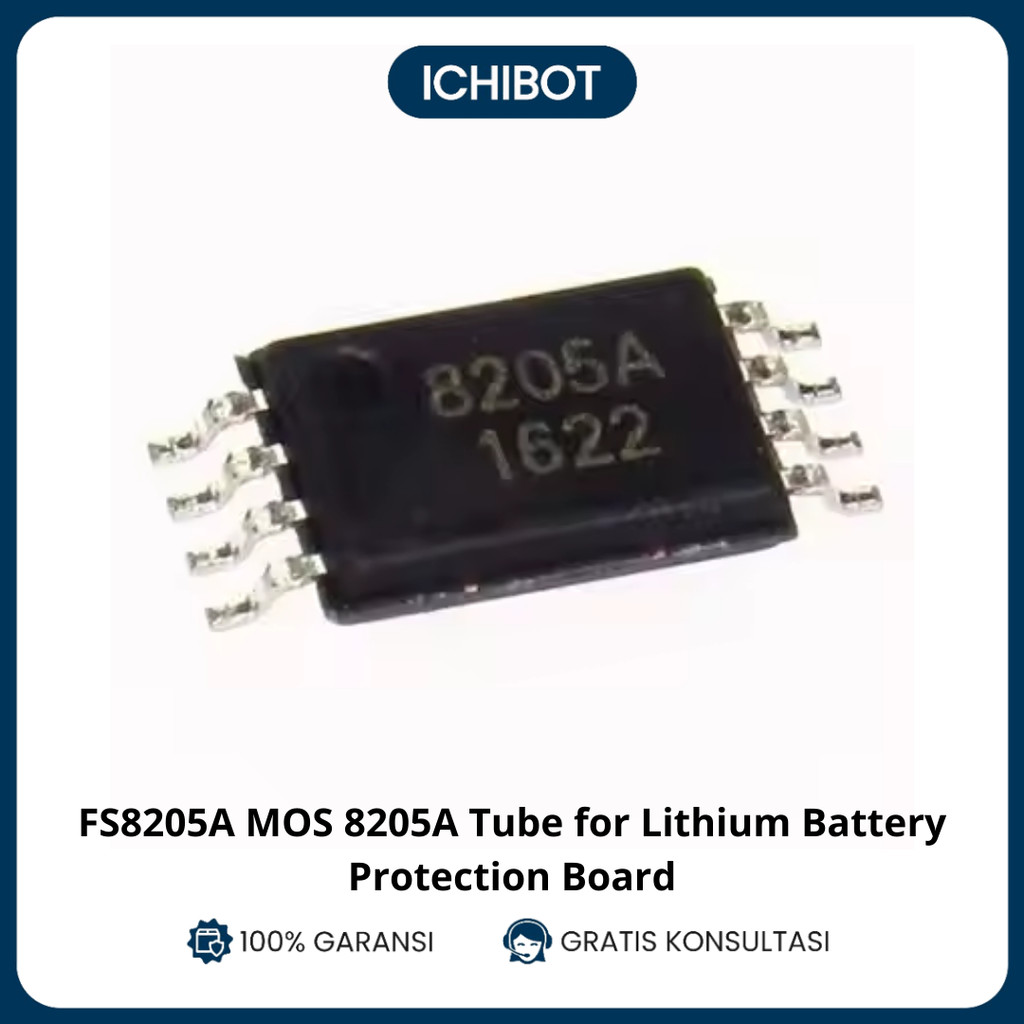 FS8205A MOS 8205A Tube for Lithium Battery Protection Board - IC Proteksi Baterai Lithium TSSOP8
