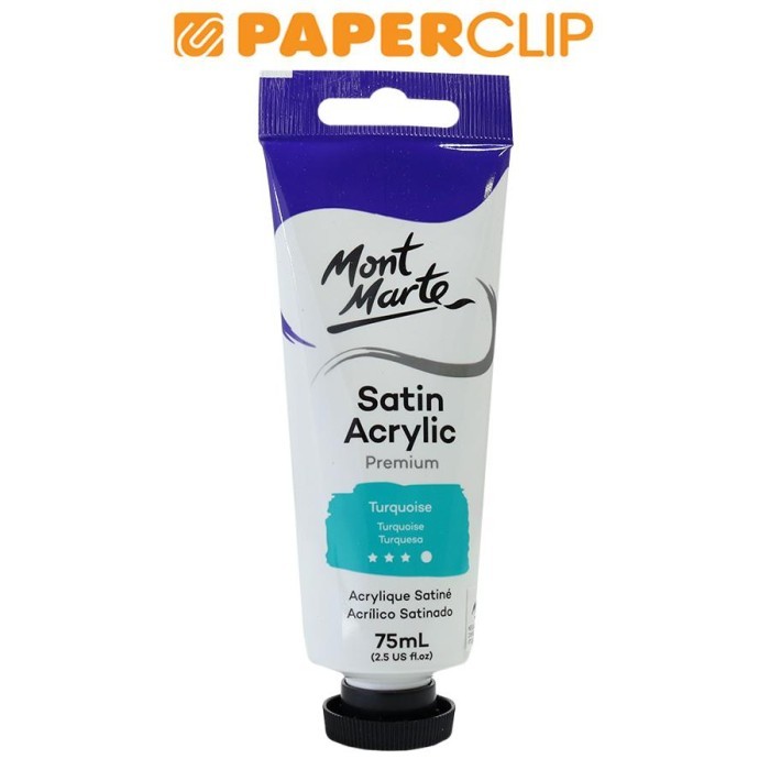 

PROMO! ACRYLIC SATIN MONT MARTE PMSA7519 TURQUOISE