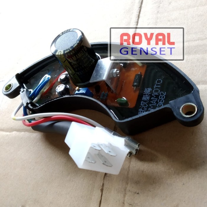 AVR genset generator EC6500 kristal transparan genset 6000 watt