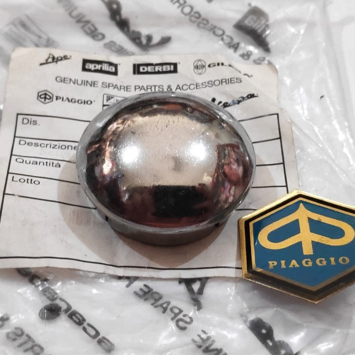 HOT SALE Dop Tromol Tutup Mur Roda Depan Vespa PX Nekel ORI Itali