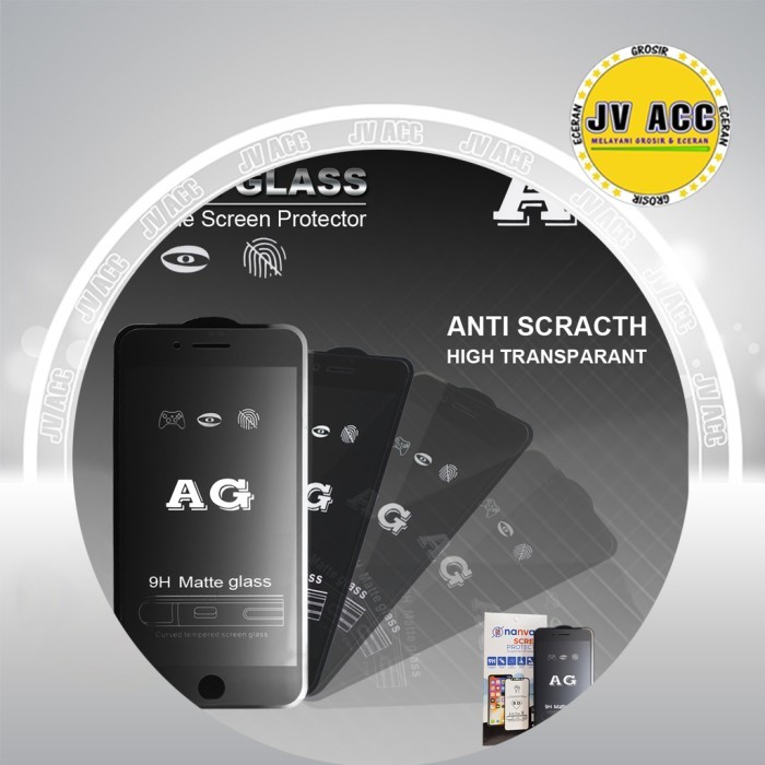 MATTE GLASS / ANTI MINYAK 5D TEMPERED GLASS OPPO A91 F3PLUS