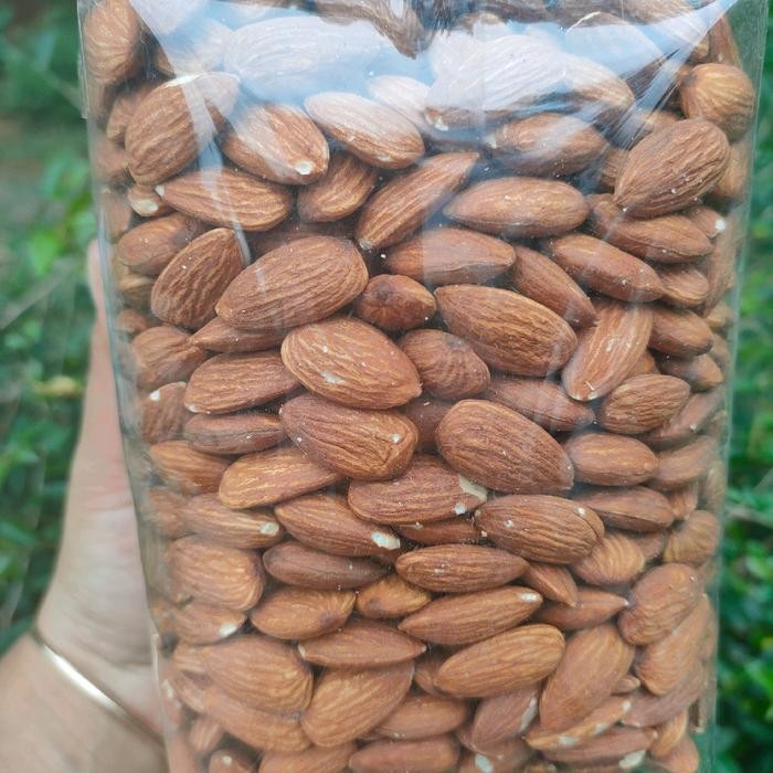 

terbaru !!! kacang almond panggang/ kacang almond matang panggang snack mete ready