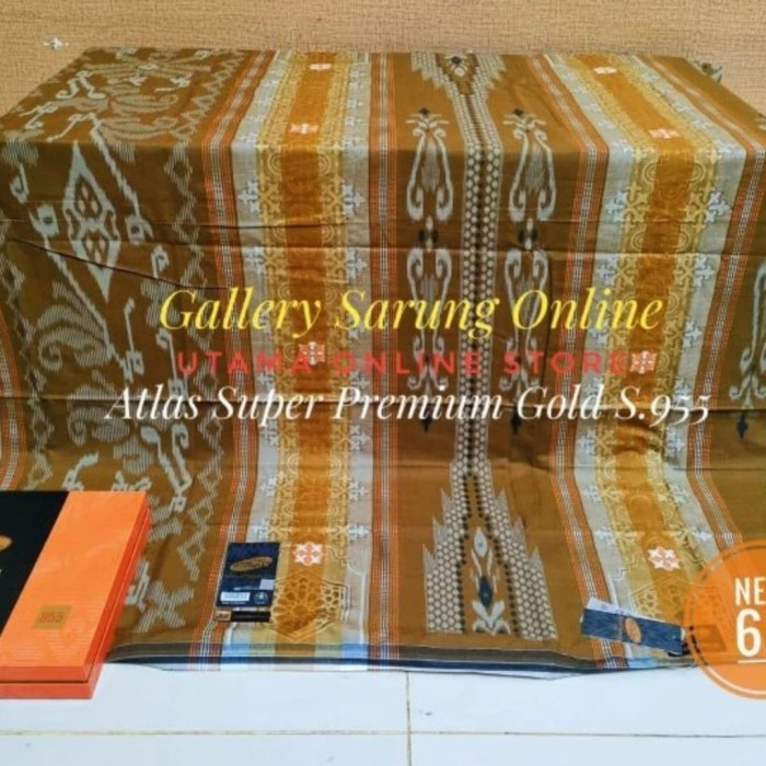 Kosanshoop Sarung Atlas Gold Super Premium By Bhs S.955 Edisi 4006 Stara Ardan