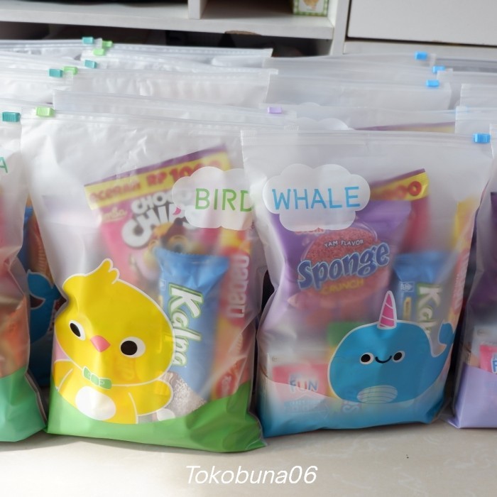 GOODIE BAG ULANG TAHUN ANAK/ BINGKISAN ULANG TAHUN ANAK/ SNACK ULANG TAHUN/ SNACK ULANG TAHUN LUCU