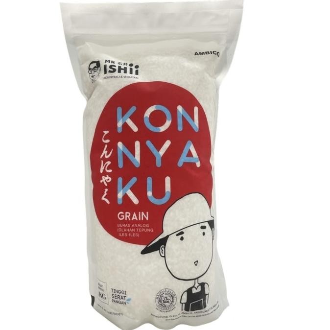 

Beras shirataki sirataki porang konyaku konnyaku rice untuk keto diet diabetes 1 kg 1kg AS99