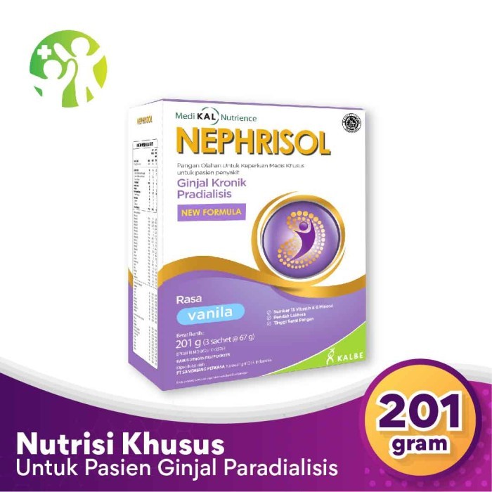 

PROMO! Nephrisol 201 gram - Nutrisi Rendah Protein Ginjal Kronik