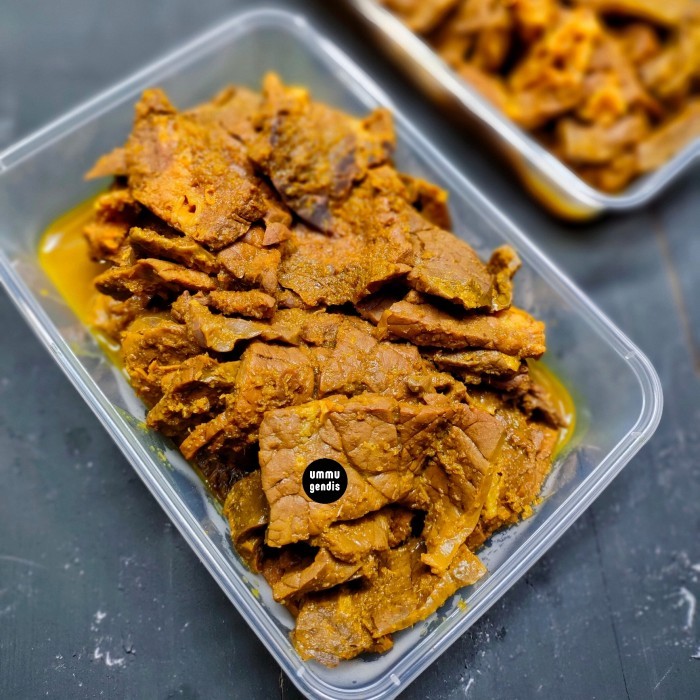 

Paru Ungkep (siap goreng)