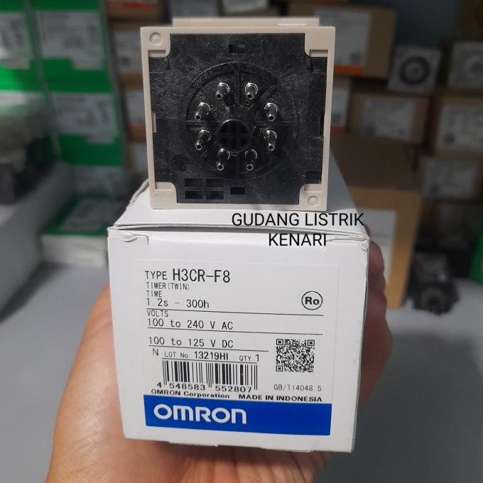 Promo Timer Omron H3CR-F8 + Socket COD